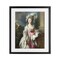 Stupell Industries Historical Lady with Boxing Glove Framed Print Under Glass, design by Grotto Studios